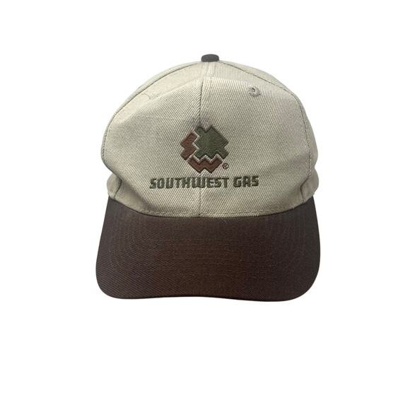 Vintage Southwest Gas Snapback Trucker Hat Mens One Size Spellout - Picture 7 of 7